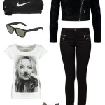 schwarz-black-skinny-jeans-eleven-paris-kate-moss-mustace-rayban-nike-lederjacke-bikerjacke-chelsea-boots-grau-grey